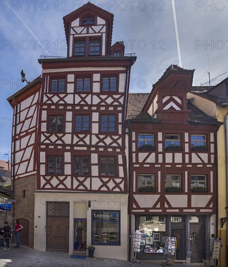 Historic half-timbered houses