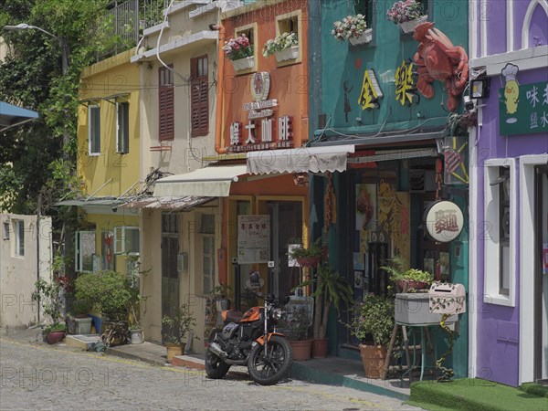 Tourism street in Macau