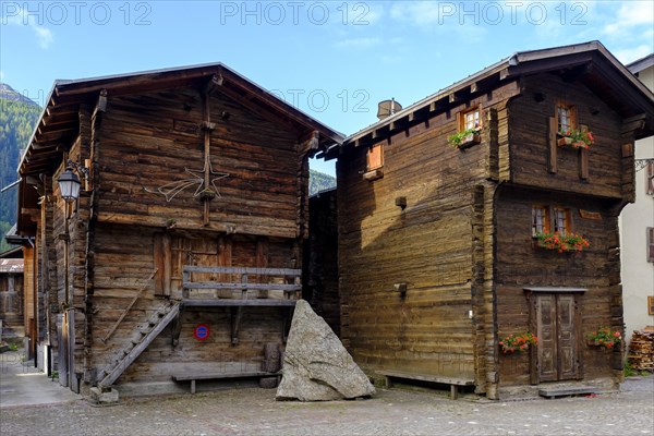 Typical Valais village