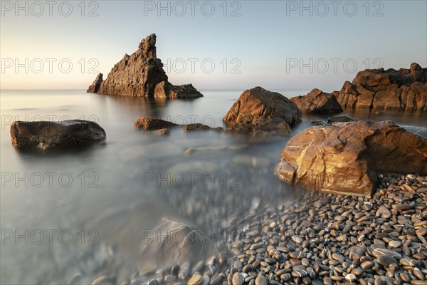 Sunrise at the rocks scoglio della galeazza