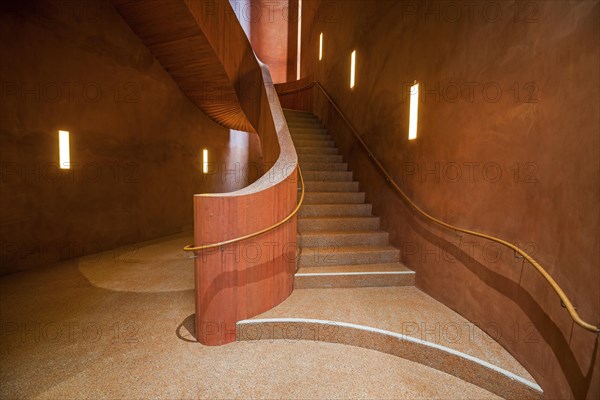 Staircase in the Kueppersmuehle Museum