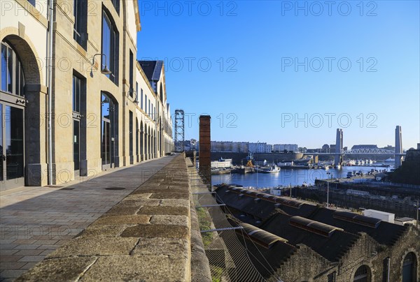 Ateliers des Capucins cultural and commercial centre in the former Arsenal building in the Recouvrance district