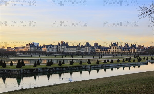 Fontainebleau Castle and Park