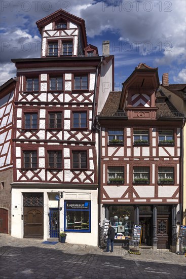 Historic half-timbered houses