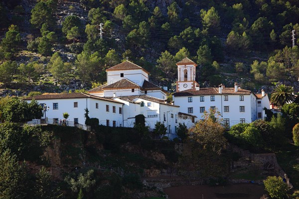 Town of Grazalema in the province of Cadiz