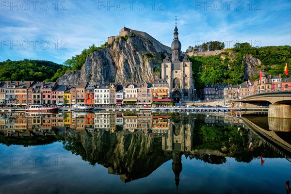 Picturesque Dinant town