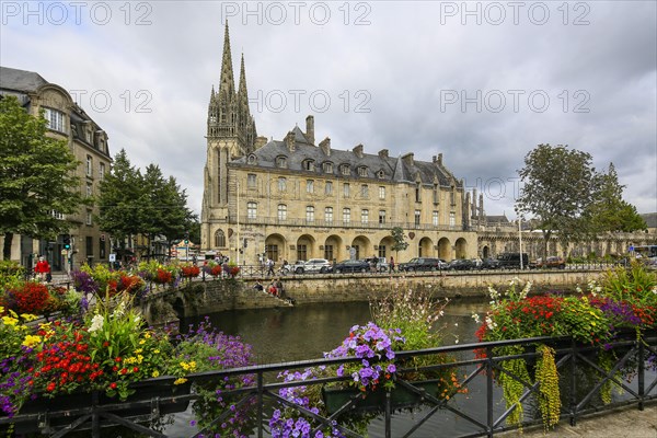 Saint-Corentin Gothic Cathedral and Musee Departemental Breton