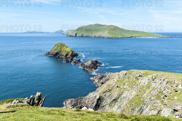 Coastal Landscape with Blasket Islands behind