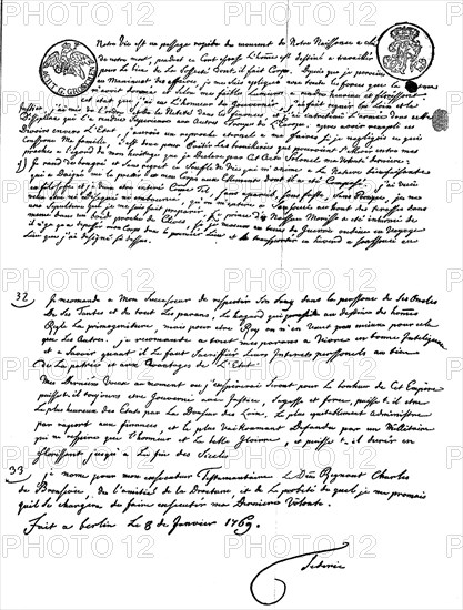The Will of Frederick the Great