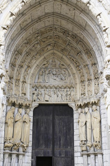 North portal of Notre Dame Cathedral of Chartres