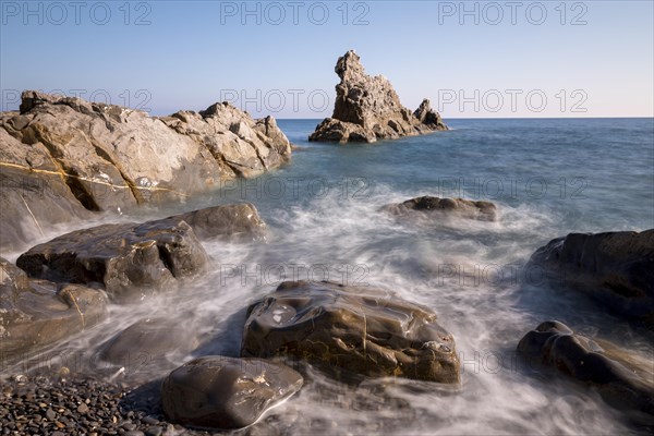 Coast by the rocks scoglio della galeazza