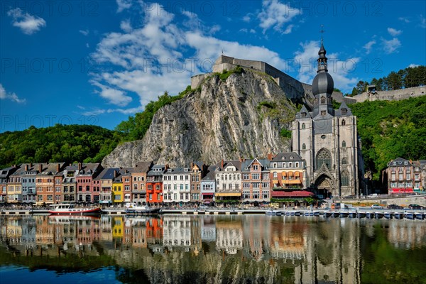 View of picturesque Dinant town