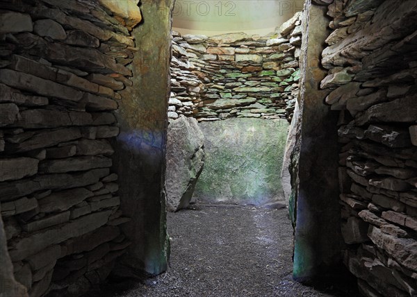 Cairns of Camster are in Caithness in the Scottish Highlands north of Lybster and consist of the round and long cairn