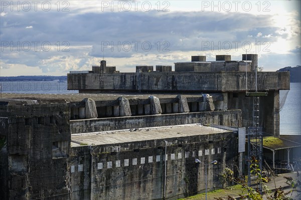 Former U-boat repair yard Brest of the German Kriegsmarine from 1940 to 1944