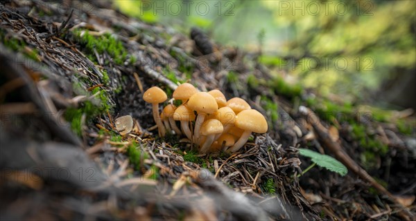 Grey-leaved or Smoke-leaved conifer tuft