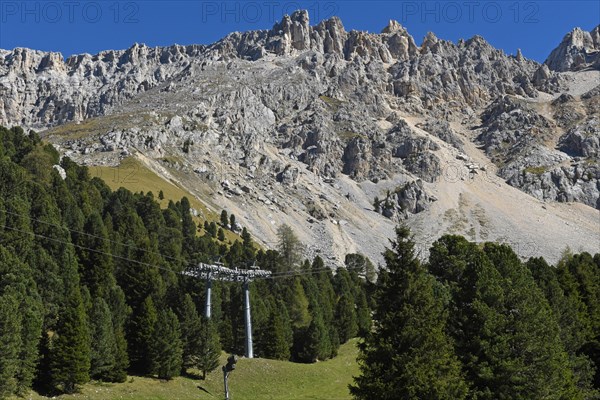 Chairlift to Latemar