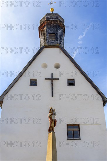 Fassade und Mariensaeule