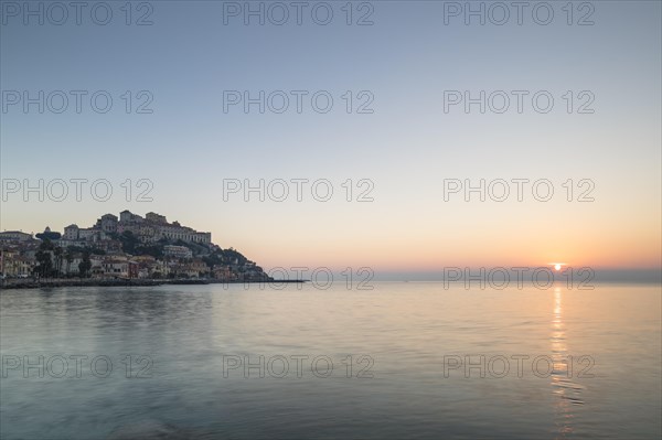 Sunrise with view of Porto Maurizio