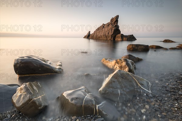 Sunrise at the rocks scoglio della galeazza