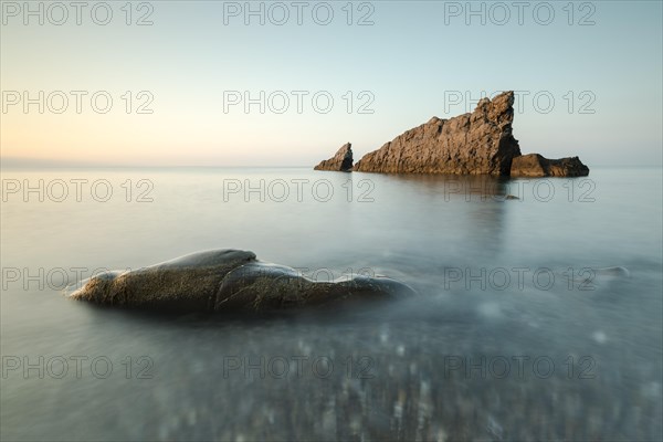 Sunrise at the rocks scoglio della galeazza