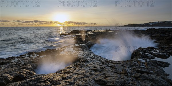 Sunrise at El Bufadero de La Garita