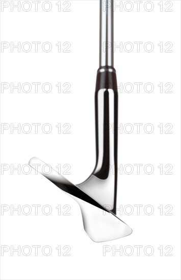 56 degree loft angle golf club wedge iron isolated on a white background