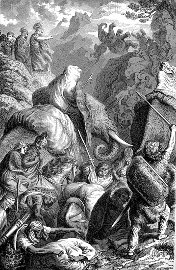 Hannibal's crossing of the Alps in 218 BC was one of the most important events of the Second Punic War