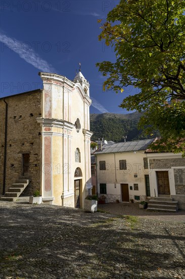 Church of Carpasio a small mountain village