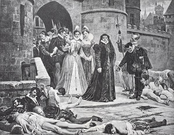 Catherine de Medici after the St Bartholomew's Day Massacre of 1572