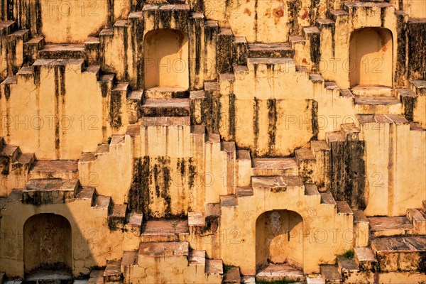 Panna Meena ka Kund stepwell in Amber