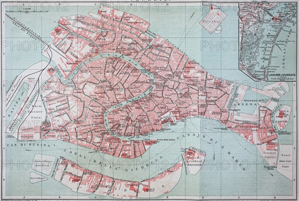 City map of Venice
