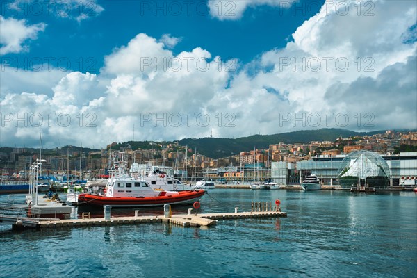 Old Port Porto Antico of Genoa