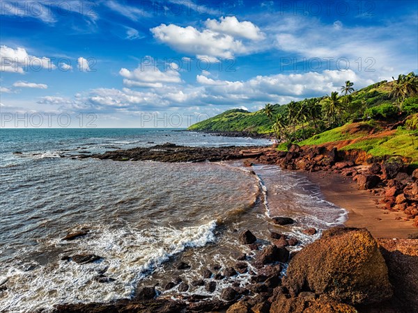 Anjuna Beach famous tourist destination