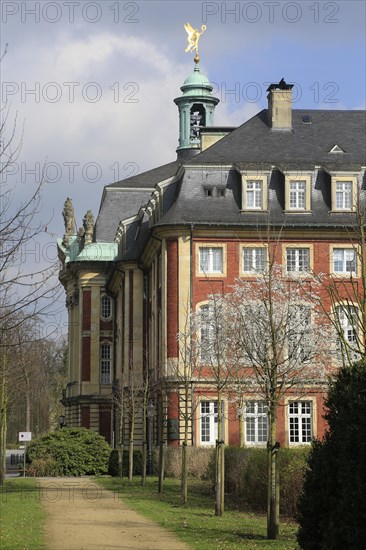 Muenster Prince-Bishop's Palace in the Baroque style