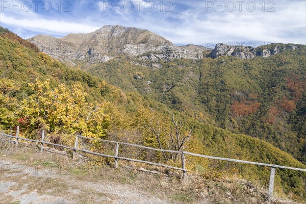 Autumn in the Ligurian Alps near Imperia