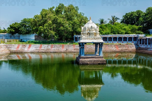 Temple tank of Ekambareswara Ekambareswarar Temple in Kanchipuram