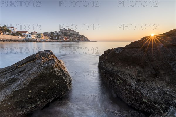 Sunrise with view of Porto Maurizio