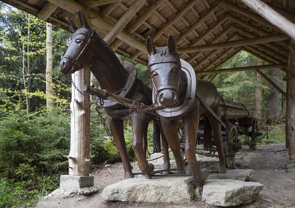 Wooden sculpture