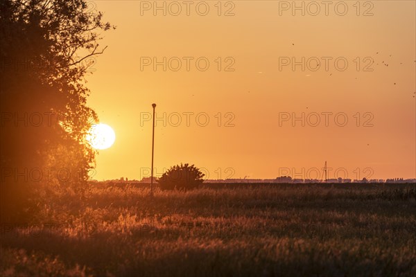 Sunset on the Marken Peninsula