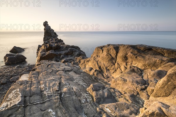 Sunrise at the rocks scoglio della galeazza