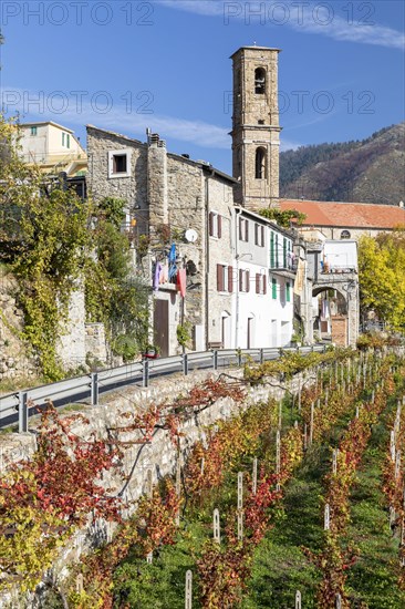 Church of Carpasio a small mountain village