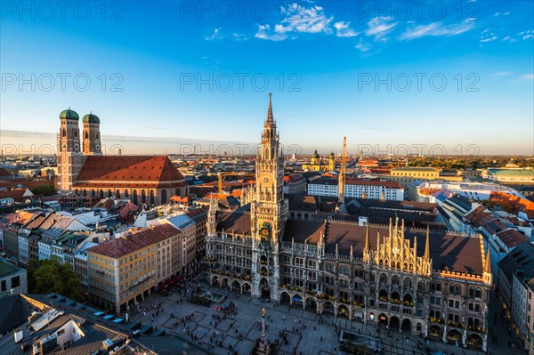 Aerial view of Munich