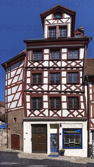 Historic half-timbered house