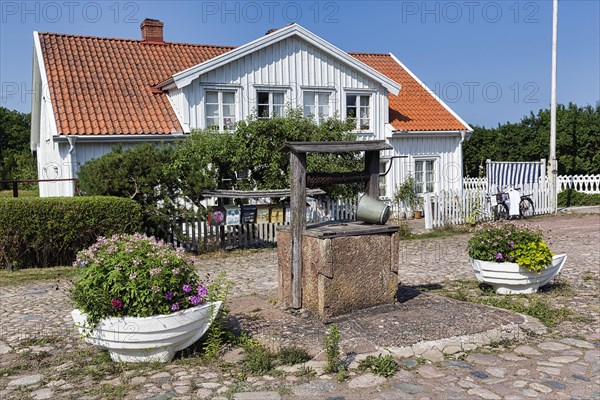 Old fountain on the market square