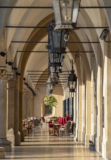 Arcades of Sukiennice Cloth Hall