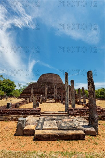 Ancient Buddhist dagoba