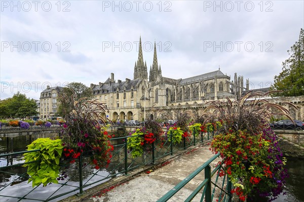 Saint-Corentin Gothic Cathedral and Musee Departemental Breton