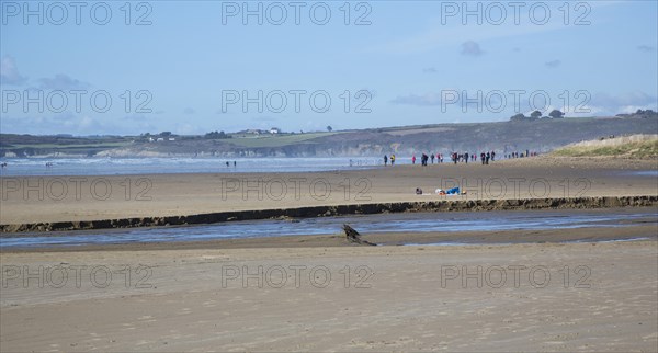 Sainte-Anne sandy beach in Douarnenez Bay