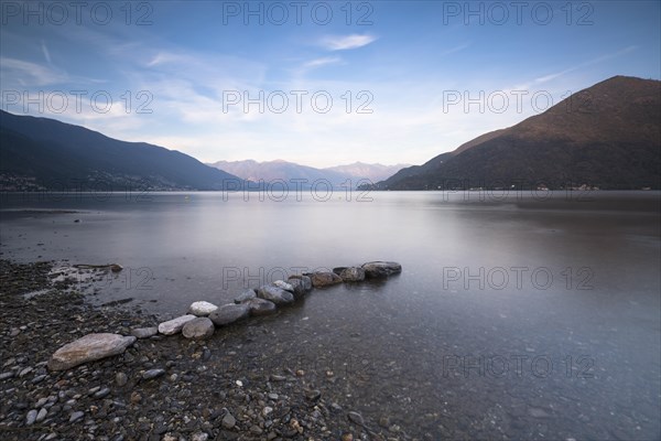 Stones on the shore