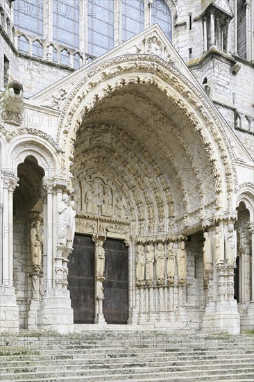 North portal of Notre Dame Cathedral of Chartres